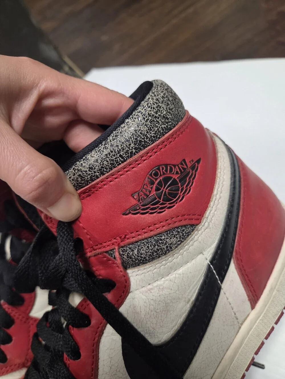 Jordan 1 Retro High OG Chicago Lost & Found 2022 DZ5485-612 Men Size 8 / Wm 9.5
